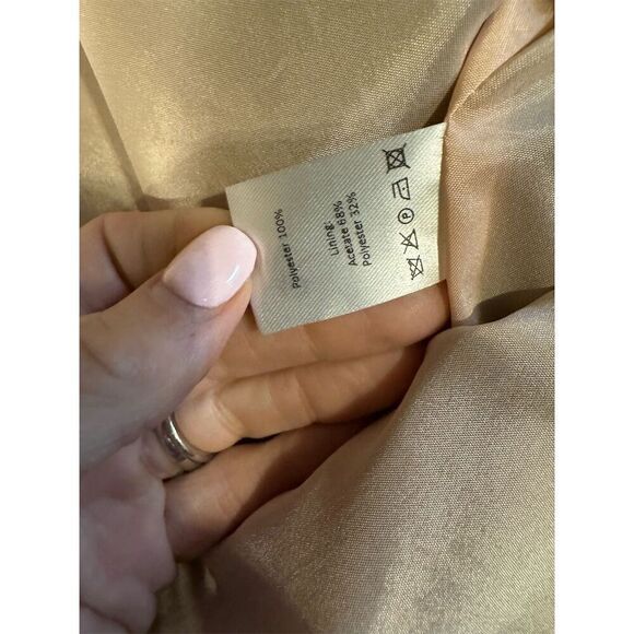 The Fold Le Marais Wrap Jacket Navy Blazer Women’s Size 16 - Picture 12 of 12